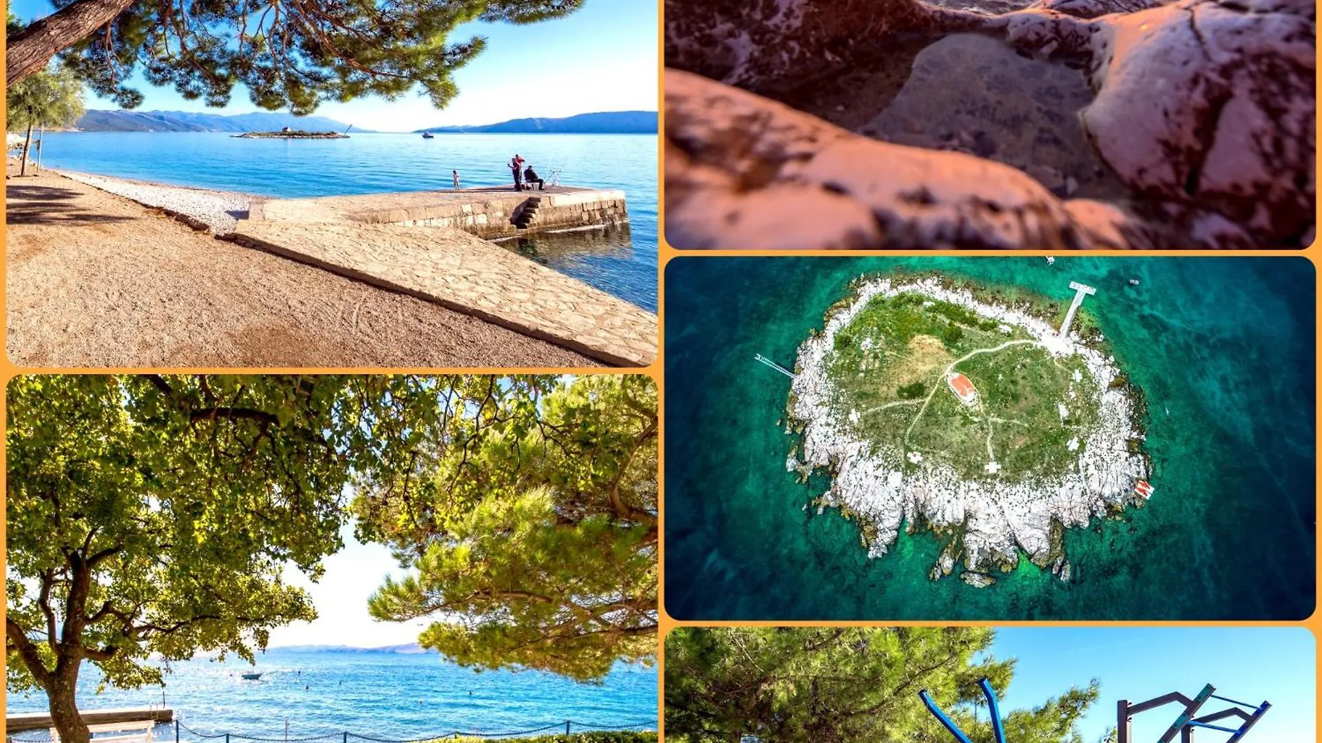 Apartments In Villa Azur Novi Vinodolski Croatia